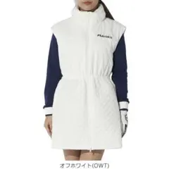 ★B品★秋冬★フィラゴルフ★オーバーシルエット中綿ワンピース★LL/OWT