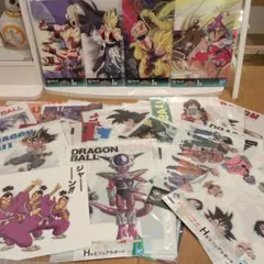 一番くじ　ビジュアルシート　ドラゴンボール　44枚セット