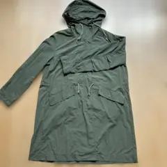 グローバルワーク 薄手コート カーキ L