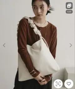 ショルダーバッグ 2WAYワンハンドルバッグ / ギャザーデザイントートバッグ