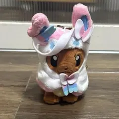 ポケモン イーブイ ポンチョ ニンフィア ぬいぐるみ - メルカリ