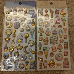 【国内正規品】カミオジャパン　エクランウルーシール　2枚セット　ボンボンドロップ