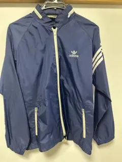 【vivaさん用】adidas ネイビー ジップアップ ナイロンジャケット