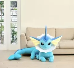 新品　ぬいぐるみ 等身大シャワーズ 寝そべり