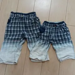 ディラッシュ★130センチ&110センチハーフパンツ