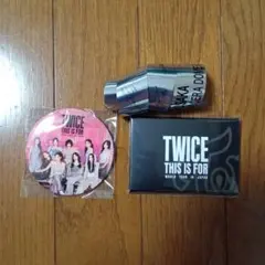 TWICE THIS IS FOR　アプグレ　缶バッジ　トレカ