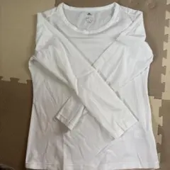 adidas Climalite 長袖Tシャツ ホワイト