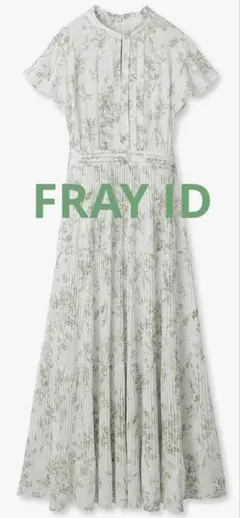 FRAY I.D プリーツプリントワンピース FWFO231063のサムネイル