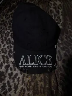alice Hollywood キャップ　ブラック　NUBIANのサムネイル