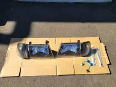 92y～02y　フォードエコノライン　ヘッドライトLEDライト　コーナーレンズ