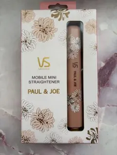 VS Sassoon ミニモバイルストレートアイロン　ポール&ジョーコラボ