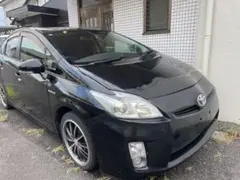 平成25年式 トヨタ30プリウス後期 Sグレード 寒冷地仕様 黒 車検ほぼ満
