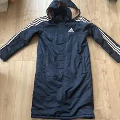 adidas フード付きベンチコート150