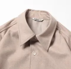 AURALEE WOOL FULLING FLANNEL SHIRTSオーラリー