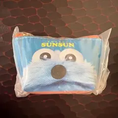 PUPPET SUNSUN　パペットスンスン　三角ミニポーチ　アップ