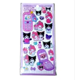 平成はっぴーフォン　サンリオキャラクターズ　正規品　マイメロディ　クロミ