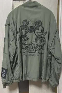 GU×UNDERCOVER ミッキーマウス MA-1ジャケットのサムネイル