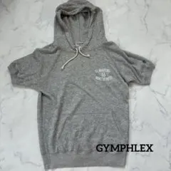 ジムフレックス GYMPHLEX パーカー　ライトグレー　イギリス製のサムネイル