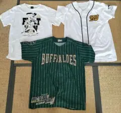 オリックス・バファローズのユニフォーム3枚