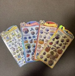 正規品　パペットスンスン　うるちゅるポップシール　4点セット