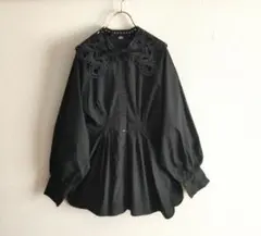 新品タグ付き mystic ミスティック 取り外し可襟付き プルオーバー