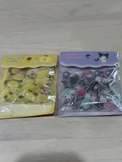 サンリオ COTTON PUFFY シールフレーク 2種セット