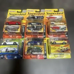 Matchbox Superfast ミニカー 6台セットのサムネイル