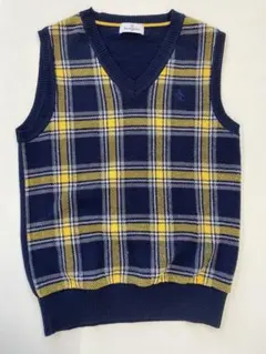 Munsingwear チェック柄ベスト SL5052