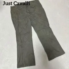 Just Cavalli カーキ ワークパンツ