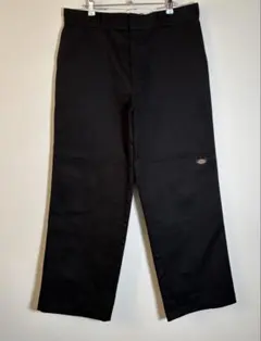 Dickies ディッキーズ　W34 刺繍ロゴ　ダブルニー　ペインターパンツ