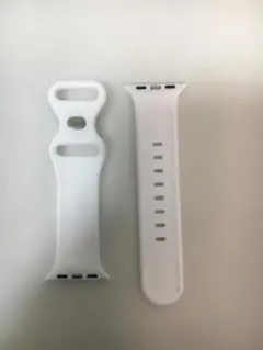 Apple Watch用ホワイトシリコンバンド(シリーズ10/11、42mm)