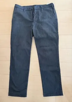 起毛　ダークグレー チノパン　ウエスト91cm 股下76cm トップバリュー