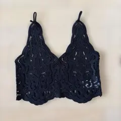 AG by aquagirl レース キャミソール ブラックのサムネイル
