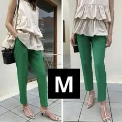 【未使用・美品】BIRTHDAY BASH BBカラーパンツ スラックスグリーン