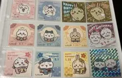 ちいかわらんど もぐもぐ本舗 誕生日 バースデー ステッカー ノベルティ