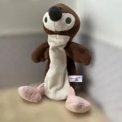 ペンギンデザインのぬいぐるみポーチNICI
