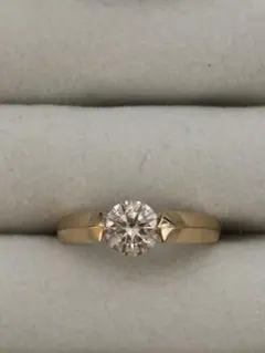 かな様ご専用です！k18PGライトブラウンダイヤモンド0.70ctリング9号