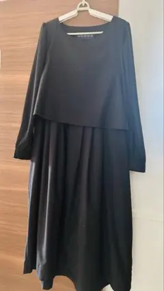 黒ロングワンピース大きいサイズ