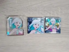 勇気爆発バーンブレイバーン ルル アクリルマスコット 缶バッジ 推しちゃれ