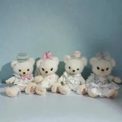 Disney UniBEARsity ウェディング ぬいぐるみ ペアセットのサムネイル