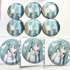 プロセカ　初音ミク はぴこれ　くじ　缶バッジ