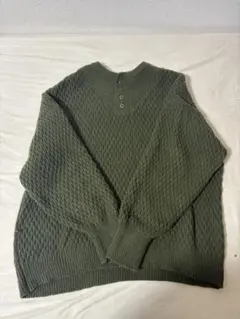 ヘンリーネック ニット