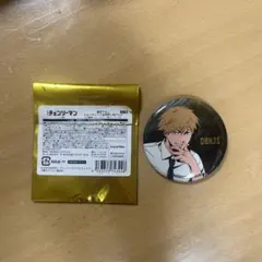 デンジ 缶バッジ 金色パッケージ