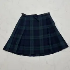 ラルフローレン ブラックウォッチ ウール スカート　Sのサムネイル
