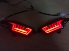 【残り1点】シグナス 3型 ウィンカー RED ドラゴンアイ ヤマハ シグナスX 3型(1YP) カスタム用 LED フロント ウィンカー 左右