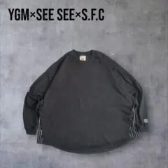 YGM×SEE SEE×S.F.C. Side Stripe Sweat