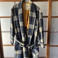 RENOWN レナウン　ROBE ローブ　ガウン　古着　ウールジャケット　青