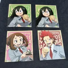 僕のヒーローアカデミア セブンイレブン限定 オリジナルステッカー 4枚セット