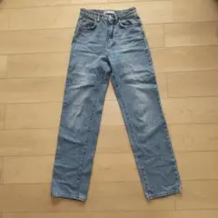 ZARA デニムパンツ ライトブルー EUR34