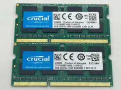 ノートPC用メモリ 4GB×2 (合計8GB) DDR3L-1600